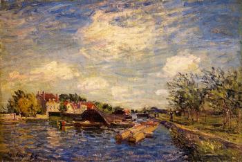 阿爾弗萊德 西斯萊 By the River Loing 阿爾弗萊德 西斯萊 By the River Loing